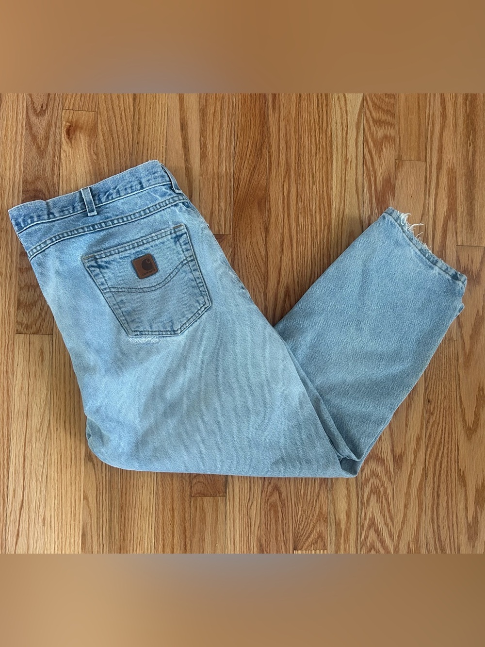 Carhartt Light Wash Men's Relaxed Jeans